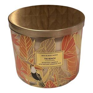 Bath and Body Works TIKI BEACH 3-Wick Scented Wax 3-Wick Candle (14.5 oz)